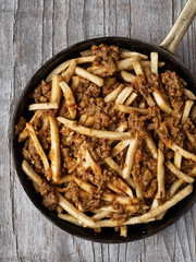 rustic american chili fries