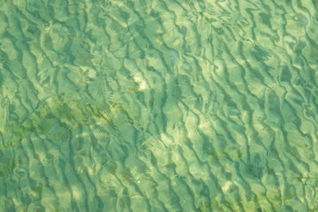 Hintergrund - Ostseewasser über Sandboden