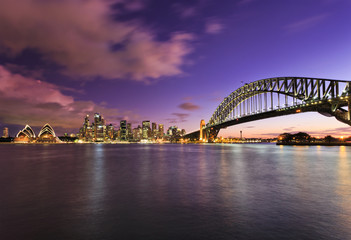 Fototapeta na wymiar Sydney Milsons City Landmarks