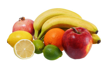 Still life of fruits.Healthy Eating.