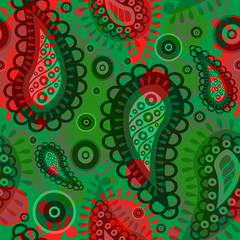 paisley pattern in vector format