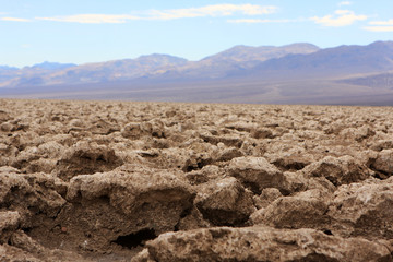 Devil Golf Course in Death Valley National Park, USA