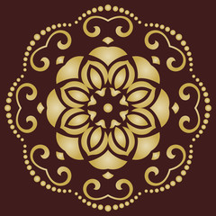 Floral Vector Abstract Pattern