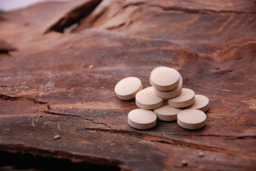 Medical pills. health concept