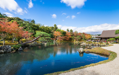 Fototapeta na wymiar 京都　世界遺産　天龍寺　庭園