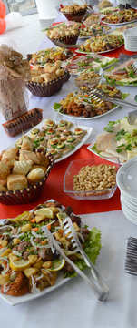 banquet, catering food