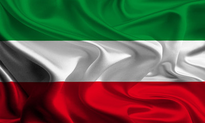 Flags of German States: North Rhine-Westphalia