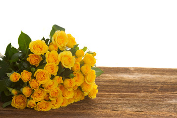 bouquet of fresh roses