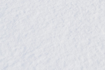 Snow texture.
Smooth surface of fresh snow. Texture, background.