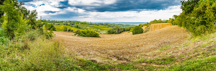 Agriculture and nature in Romagna hills