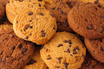 Homemade chocolate chip cookies