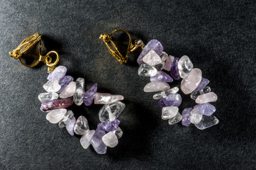 boucles d' oreilles