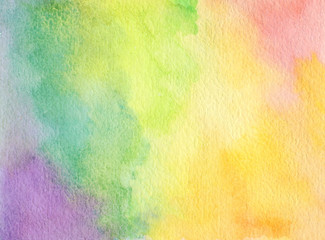 Fototapeta premium Abstract acrylic and watercolor brush strokes painted background