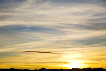   in the colored sky   soft clouds  abstract background