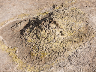 Geyser basin Sol de Manana, Bolivia