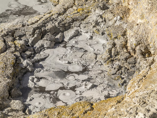 Geyser basin Sol de Manana, Bolivia