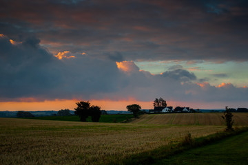 Fototapeta premium Sonnenaufgang in Dänemark