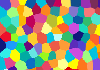 Colorful Abstract Mosaic Background