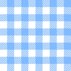 Tablecloth in blue with Checkered design