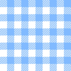 Tablecloth in blue with Checkered design