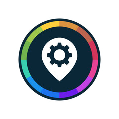 Colorful Web-Button