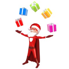 superhero a little santa