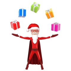 superhero a little santa