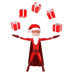 superhero a little santa