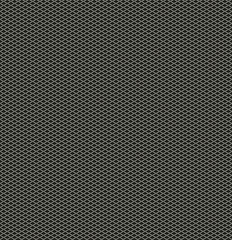 Seamless mesh on black background.