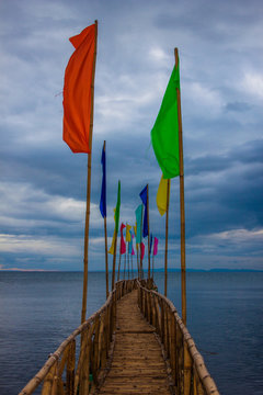 Bambussteg, Philippinen