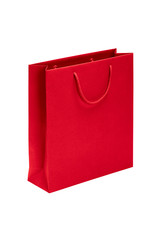 red paper bag