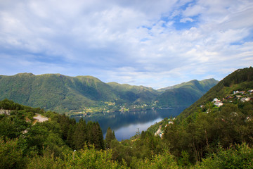 Fototapeta na wymiar beautiful nature of Norway