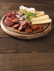 appetizer in rustic style