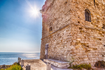 Coasting tower in Salento on the Ionian Sea