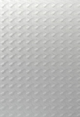 White grey hexagonal relief surface - vertical background 