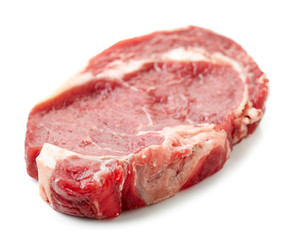fresh raw beef steak