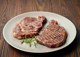 grilled beef steak