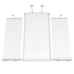 Roll Up and Pop Up Banner Stands