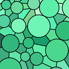 abstract vector stained-glass mosaic background