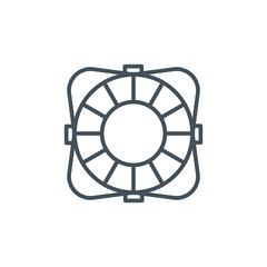 Life buoy icon