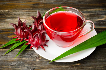 Roselle and juice (Healthy drink)