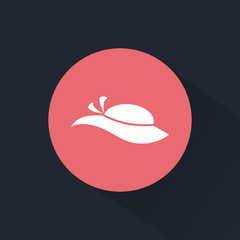 Women hat icon
