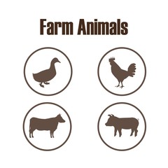 farm animals design 
