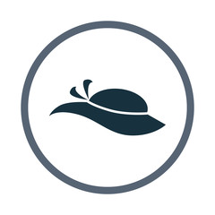 Women hat icon