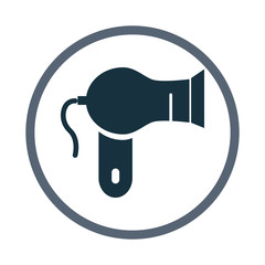 Hair dryer icon