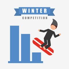 winter sports design 