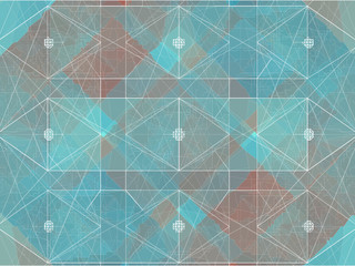 Geometric Colorful Background Vector 175. Wireframe mesh polygonal background. Abstract form with connected lines and dots. Abstract polygonal background with connecting dots and lines. 