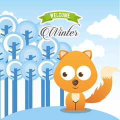 welcome winter design 