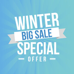 winter sale design 
