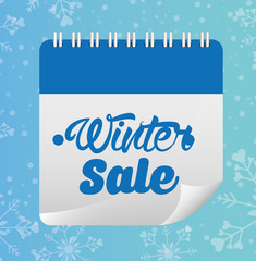 winter sale design 